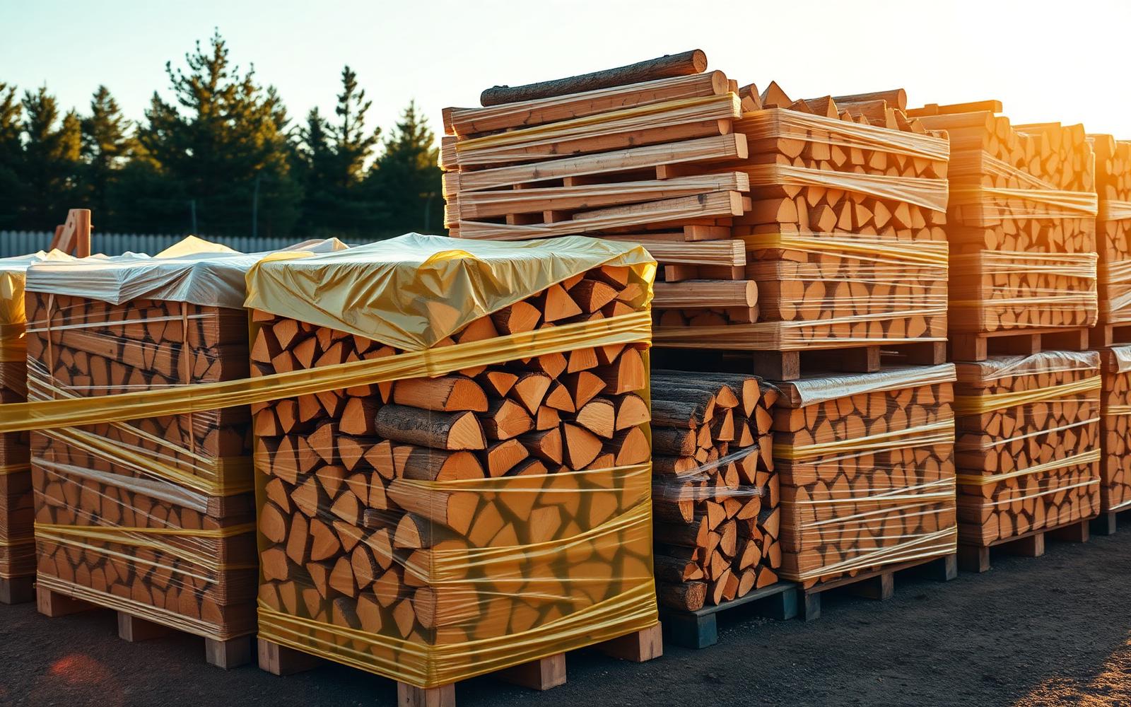 Palettes de bois de chauffage BOISLIVRE
