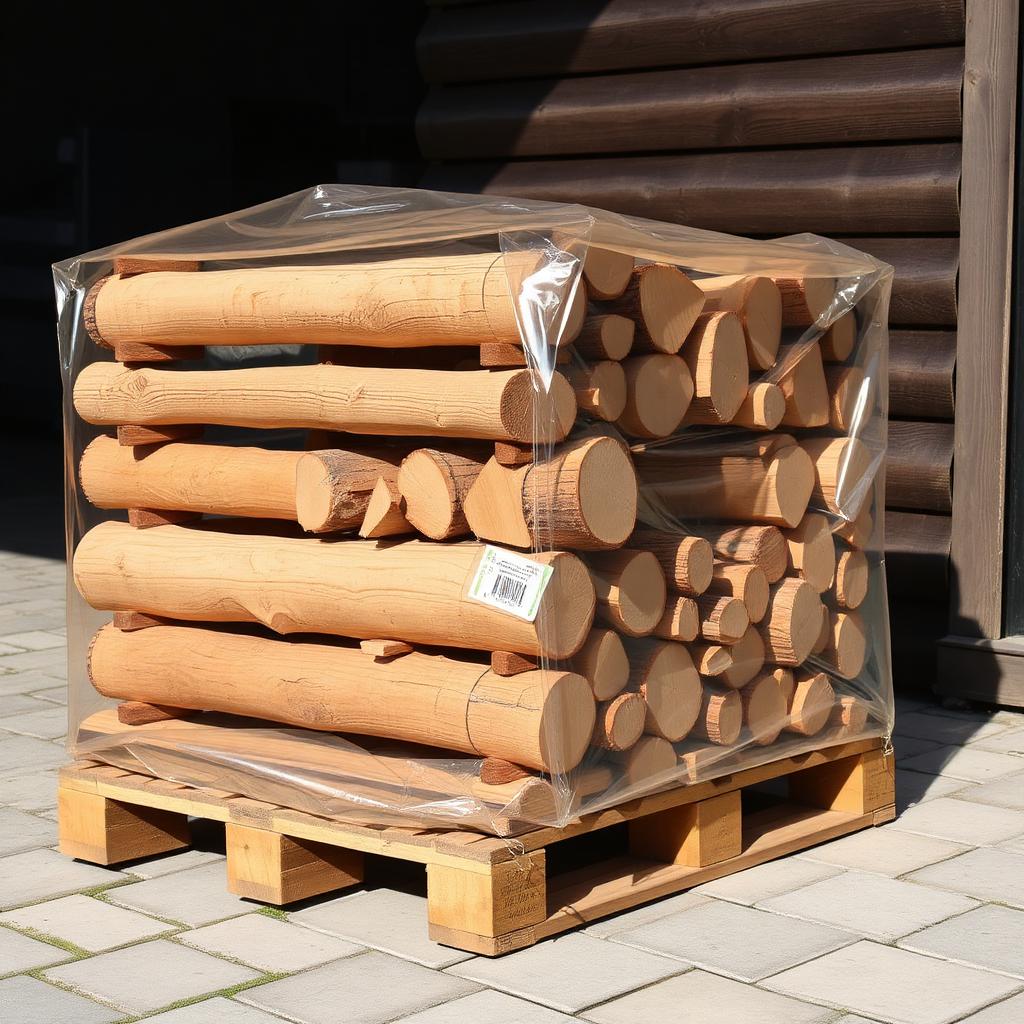 Palette Bûches 33 cm, Poêle et insert standard, humidité inférieure à 15 pourcent
